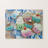 Cupcake Cookie Legpuzzel (Horizontaal)