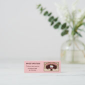 Cupcake Couture Pink Visitekaartje Logo (Staand voorkant)