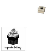 Cupcake Cream Bakery Rubberstempel (Gestempeld)