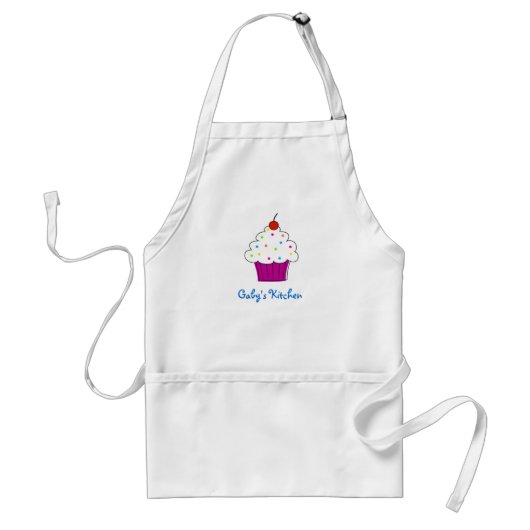 Cupcake Custom Apron Standaard Schort (Voorkant)