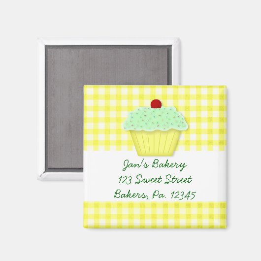 Cupcake Custom Magnet (Voorkant / Achterkant)