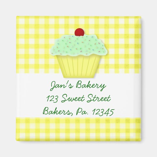 Cupcake Custom Magnet (Voorkant)