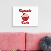 Cupcake Cutie Canvas Afdruk (Insitu (Woonkamer))