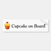 Cupcake Dag 15 december Bumpersticker (Voorkant)