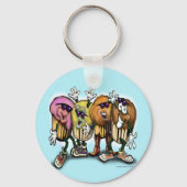 CupCake Dans Sleutelhanger (Voorkant)