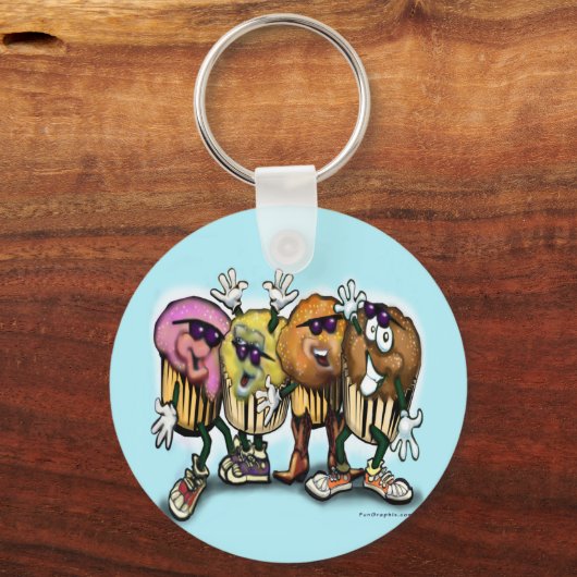 CupCake Dans Sleutelhanger (Voorkant)