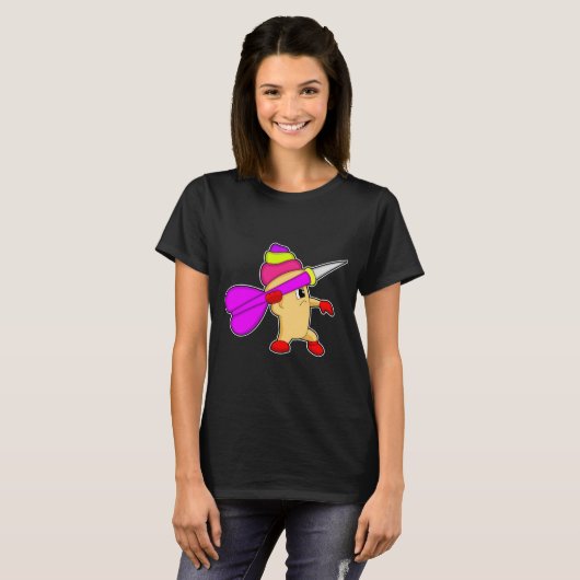 Cupcake Darts T-shirt (Voorkant volledig)