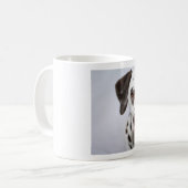 Cupcake, de Dalmatische koffiekoffie-mok Koffiemok (Voorkant links)