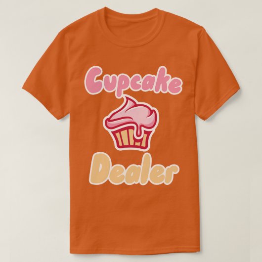 Cupcake Dealer 1 T-shirt (Design voorkant)