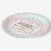 Cupcake Decorating Party Schattigee Baking Girl Ve Papieren Bordje (Gekanteld)