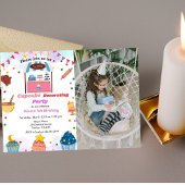 Cupcake decoreren verjaardagsfeestje, Kind bakken Kaart