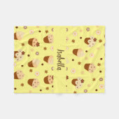 Cupcake deken voor baby's, Kinderen en volwassenen (Voorkant (Horizontaal))