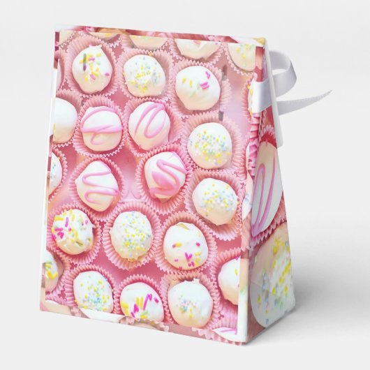 Cupcake Delight Favor Box Bedankdoosjes (Achterkant)