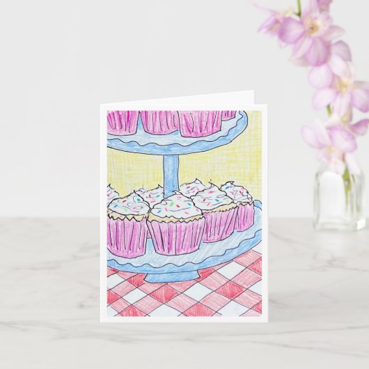 Cupcake Delight Kaart (Orchidee)