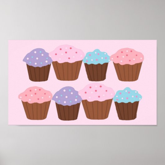 Cupcake Delight Poster (Voorkant)