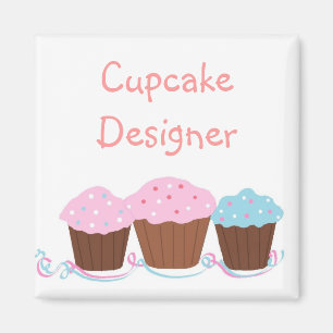 Cupcake Designer Magneet