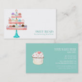 Cupcake Dessert Baking Bakery Business Package Visitekaartje (Voorkant / Achterkant)