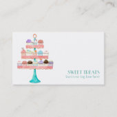 Cupcake Dessert Baking Bakery Business Package Visitekaartje (Voorkant)