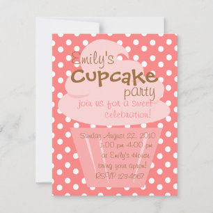 Cupcake die mooi omhoog gaat kaart