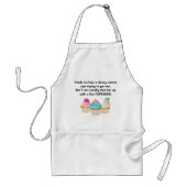 Cupcake Dieet Humor Schort (Voorkant)