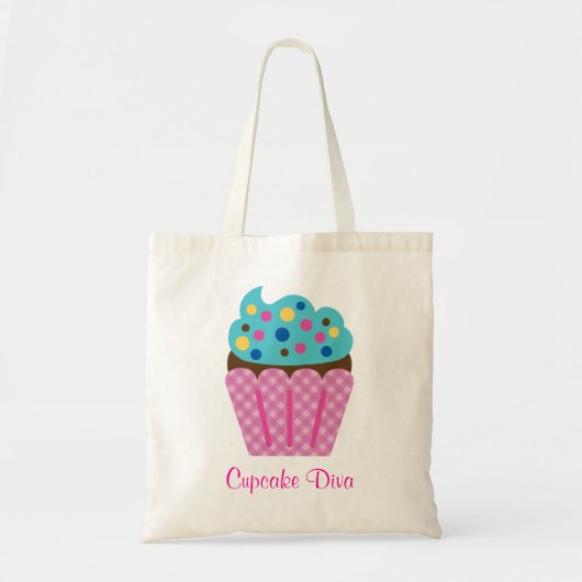 Cupcake Diva Bag Tote Bag (Voorkant)