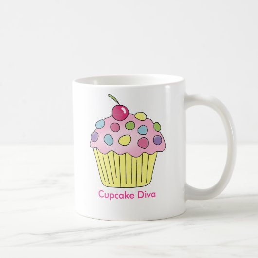 Cupcake Diva Koffiemok (Rechts)