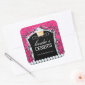 Cupcake Diva - Verpakkings Stickers (Envelop)