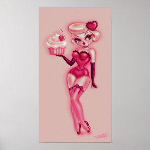 Cupcake Doll Poster