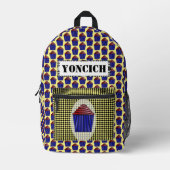 Cupcake door Kenneth Yoncich Bedrukte Rugzak (Voorkant)