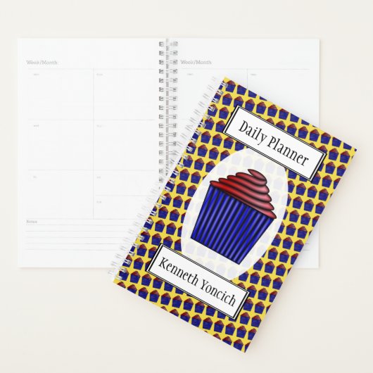Cupcake door Kenneth Yoncich Planner (Display)