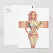 "Cupcake" door Scot Howden Briefkaart (Voorkant / Achterkant)