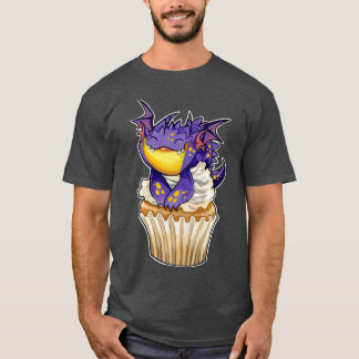 Cupcake dragon lemon lavender squish t-shirt