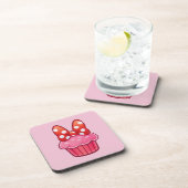 Cupcake Drank Ondersetlap Bier Onderzetter (Rechterzijde)
