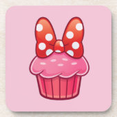 Cupcake Drank Ondersetlap Bier Onderzetter (Voorkant)