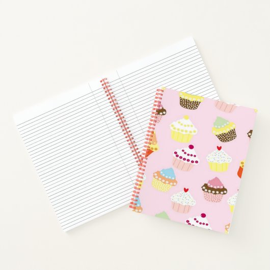 Cupcake Dream Spiral Notitieboek (Binnen)