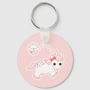 Cupcake Dream Unicorn Sleutelhanger
