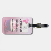 Cupcake - Eat me Bagagelabel (Achterkant horizontaal)