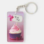 Cupcake - Eat me Sleutelhanger (achterkant)