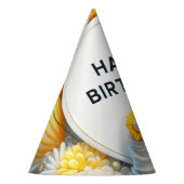 cupcake- en ballon verjaardagsfeesthoed feesthoedjes (Links)