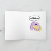 Cupcake en boter Happy Moederdag! Kaart (Binnen)