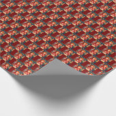 Cupcake en confetti cadeaupapier (Hoek)