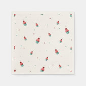 Cupcake en Confetti servetten - Party Table Decor (Voorkant)
