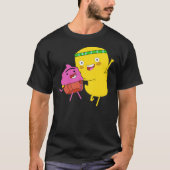 Cupcake en Dino Essential T-Shirt (Voorkant)