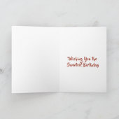 Cupcake en Herfst van de herfst Kaart (Binnen)