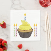 Cupcake en kaarsen servet (Insitu)