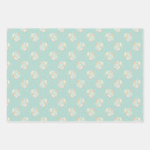 Cupcake en Macaron Gift Wrap - reeks 3 Inpakpapier Vel (Voorkant 3)