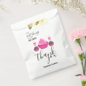 Cupcake en Poppen bakken Verpakking Bedankzakje (Gezegeld)