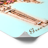 Cupcake en Poster van Victoriaans voorzitter (Hoek)