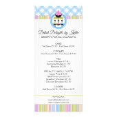 Cupcake en taart Poppen Bakkerij Promotional Reclamekaart (Achterkant)