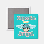 cupcake engel magneet (Voorkant / Achterkant)